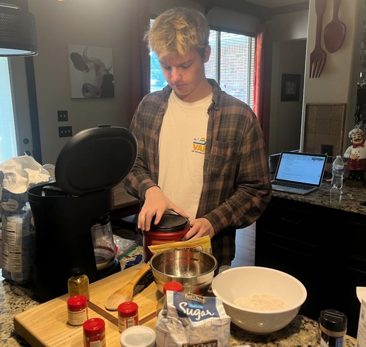 Fall Baking with Ethan and GG!