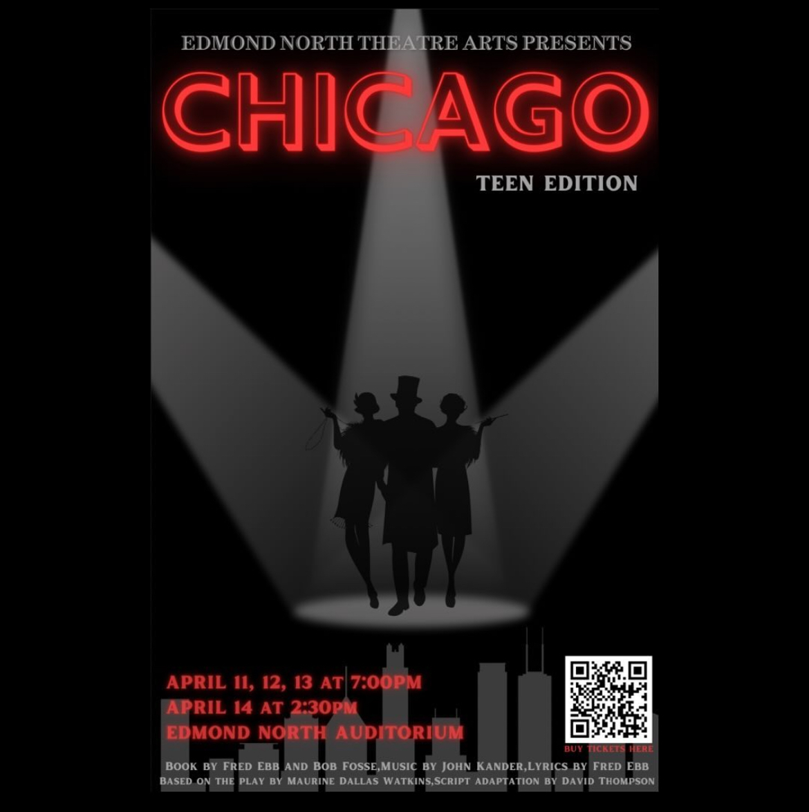 "Chicago" show poster.