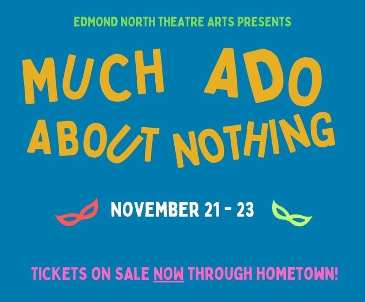 "Much Ado About Nothing" poster